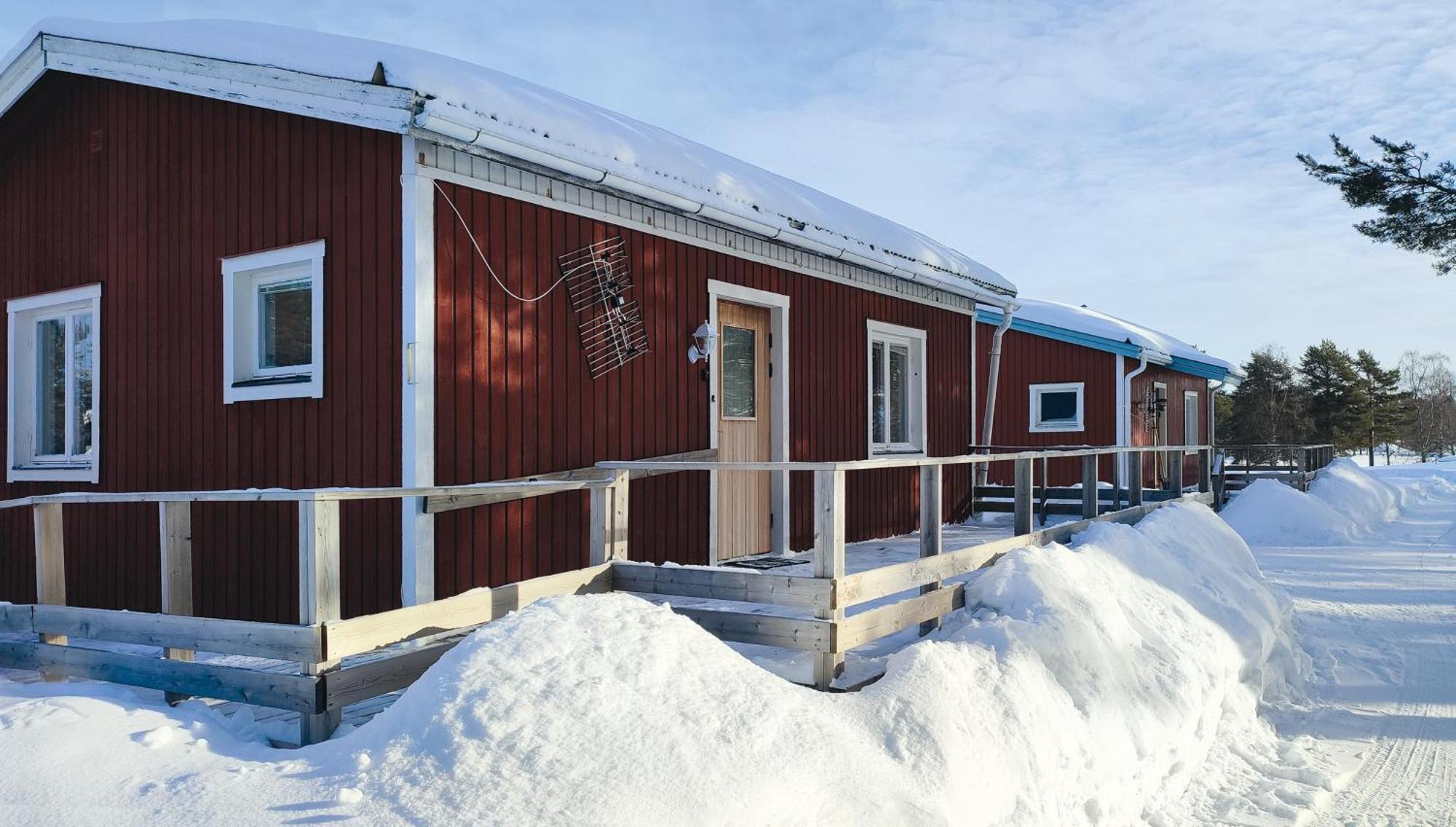 Fritidshus - Cottage - Holiday House - Soluppgang Blattniksele Exterior foto